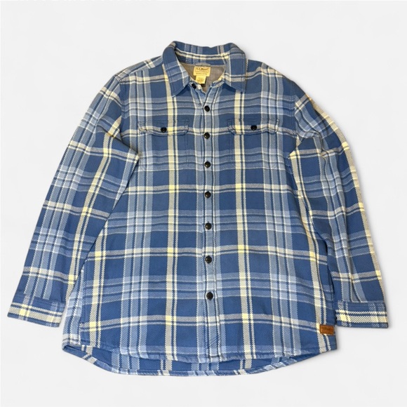 L.L. Bean Other - Men’s L.L. Bean Flannel Button-Down Thick Long Sleeve Size Large (Tall)